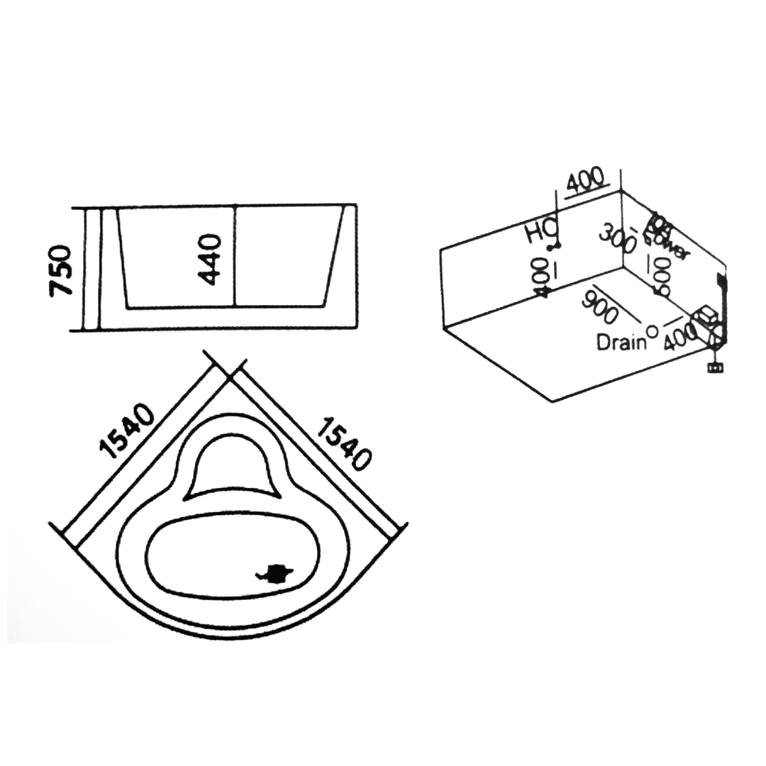 JACUZZI & BATHTUB SRTJC8809